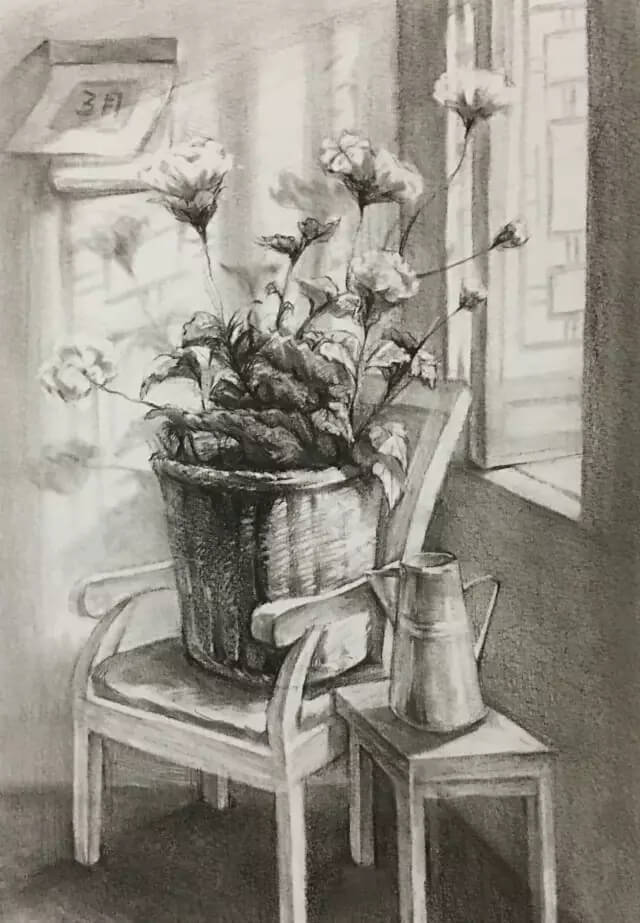 重慶美術(shù)培訓(xùn)班分享十年前的美院美術(shù)?？几叻志恚嫵蛇@樣就能上美院？圖四